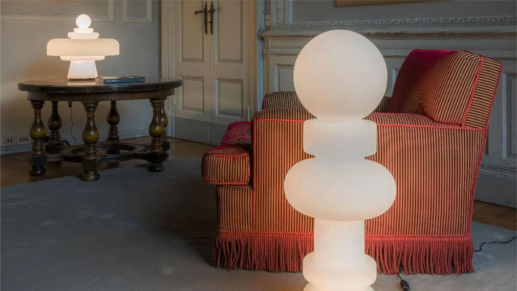 Fontana Arte Table Lamps Re Regina 02