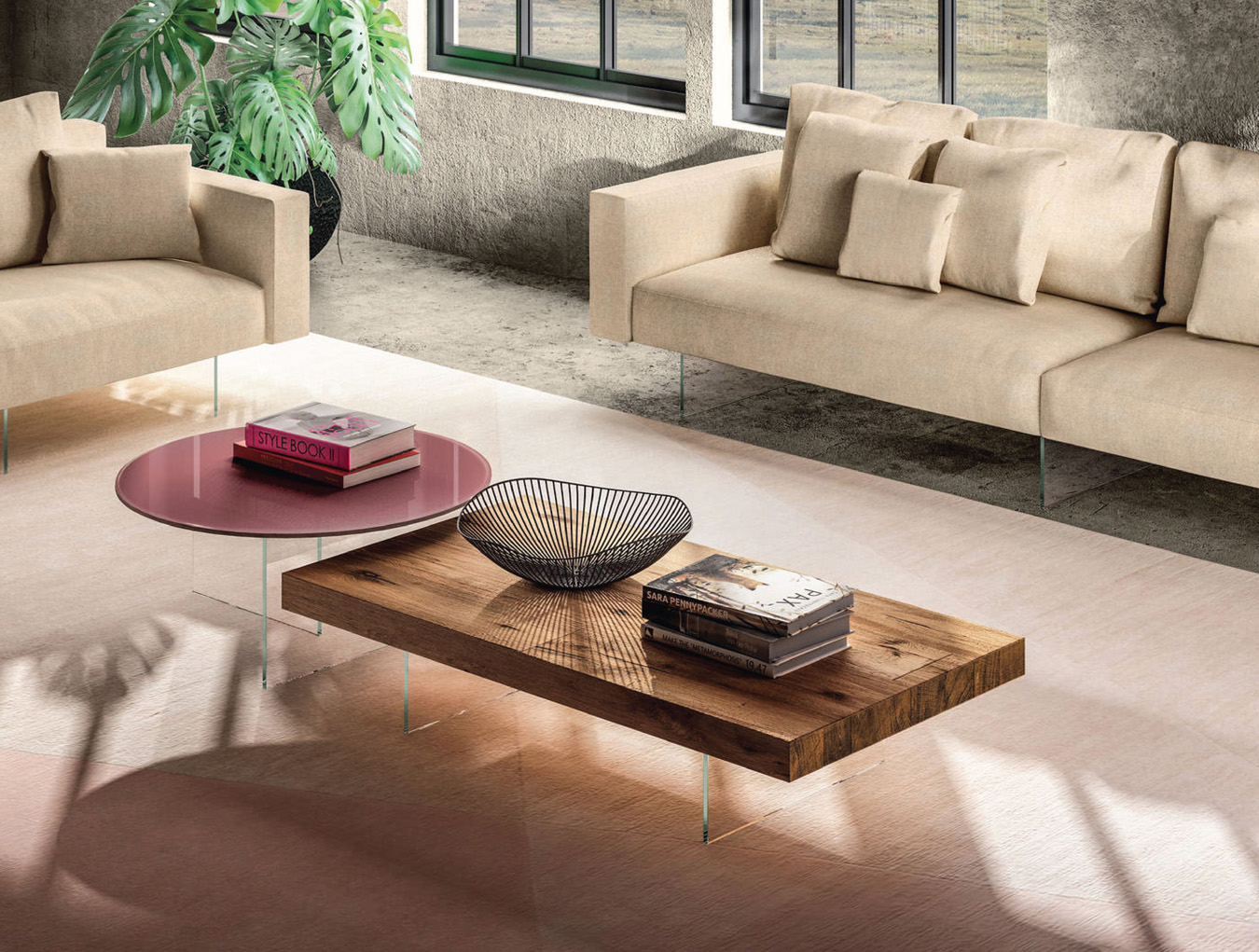 Lago Cat Living Room Coffee Table Air Coffee Table