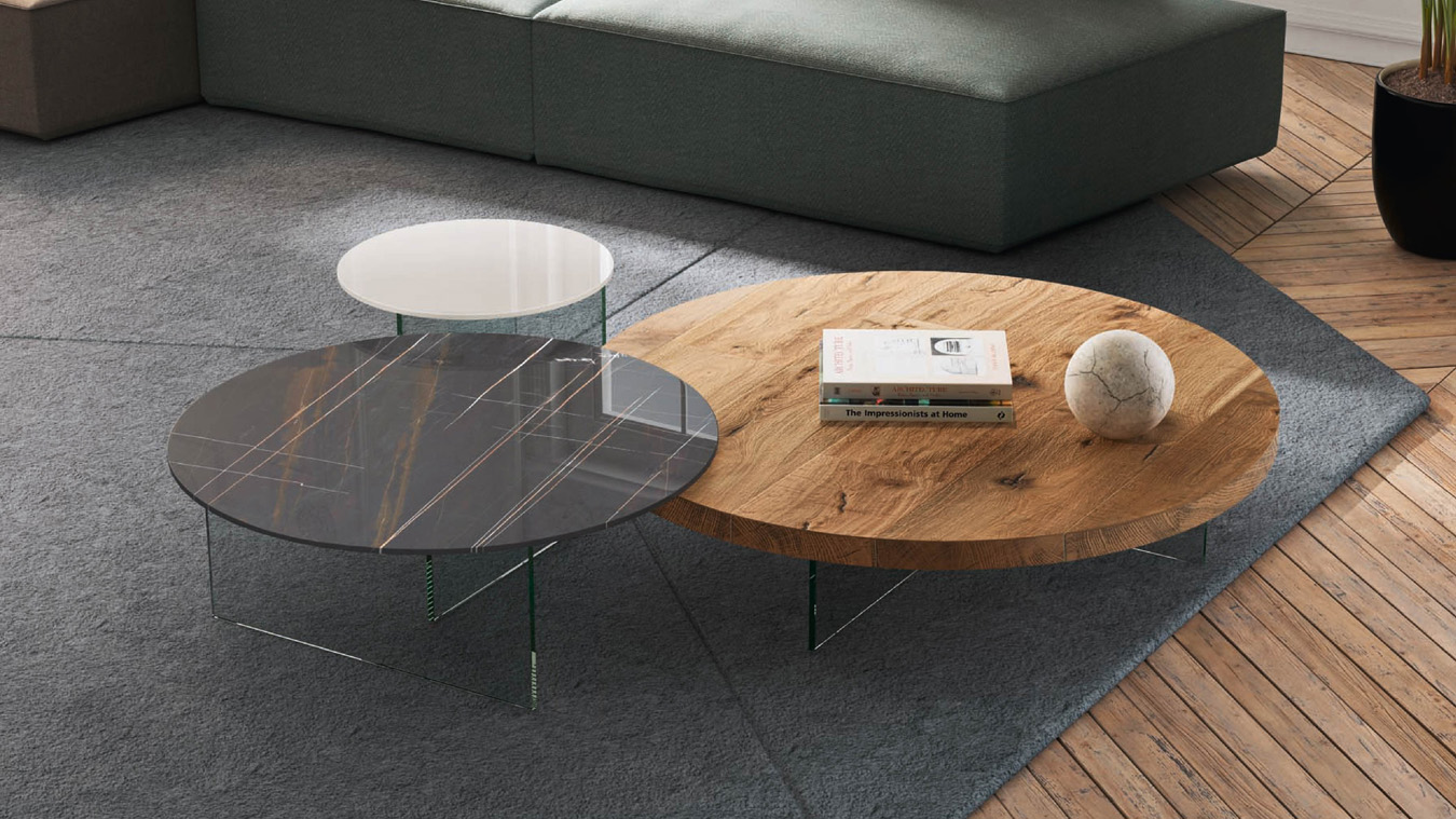 Lago Living Room Coffee Table Air Round Coffee Table 05