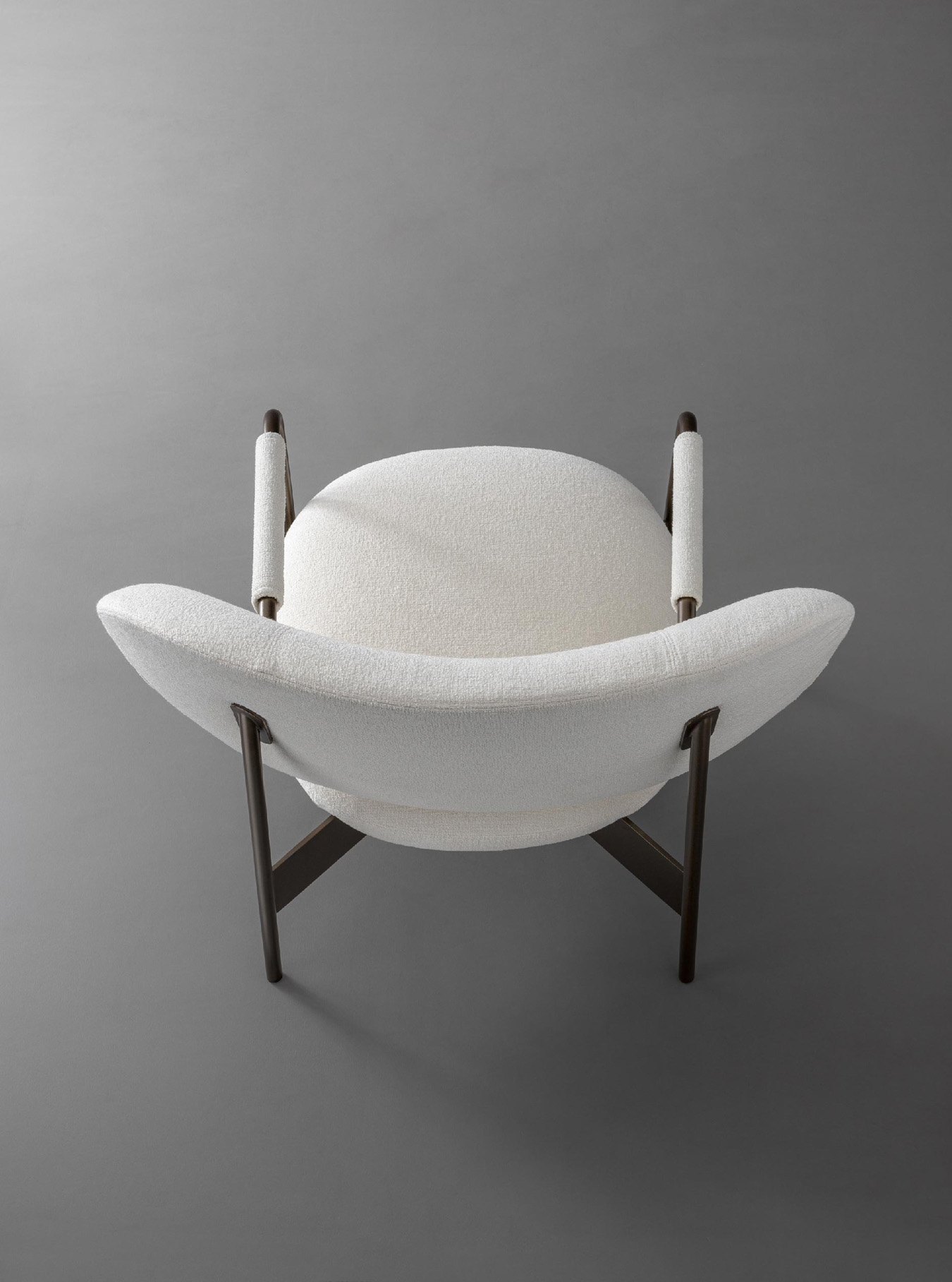 Bonaldo Armchair Pouf Cross Lounge Chair 04